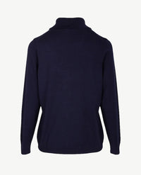 Gollé Haug - Pullover coll - Navy
