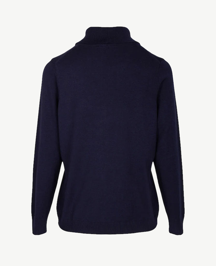 Gollé Haug - Pullover coll - Navy