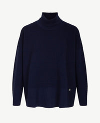 Gollé Haug - Pullover coll - Navy