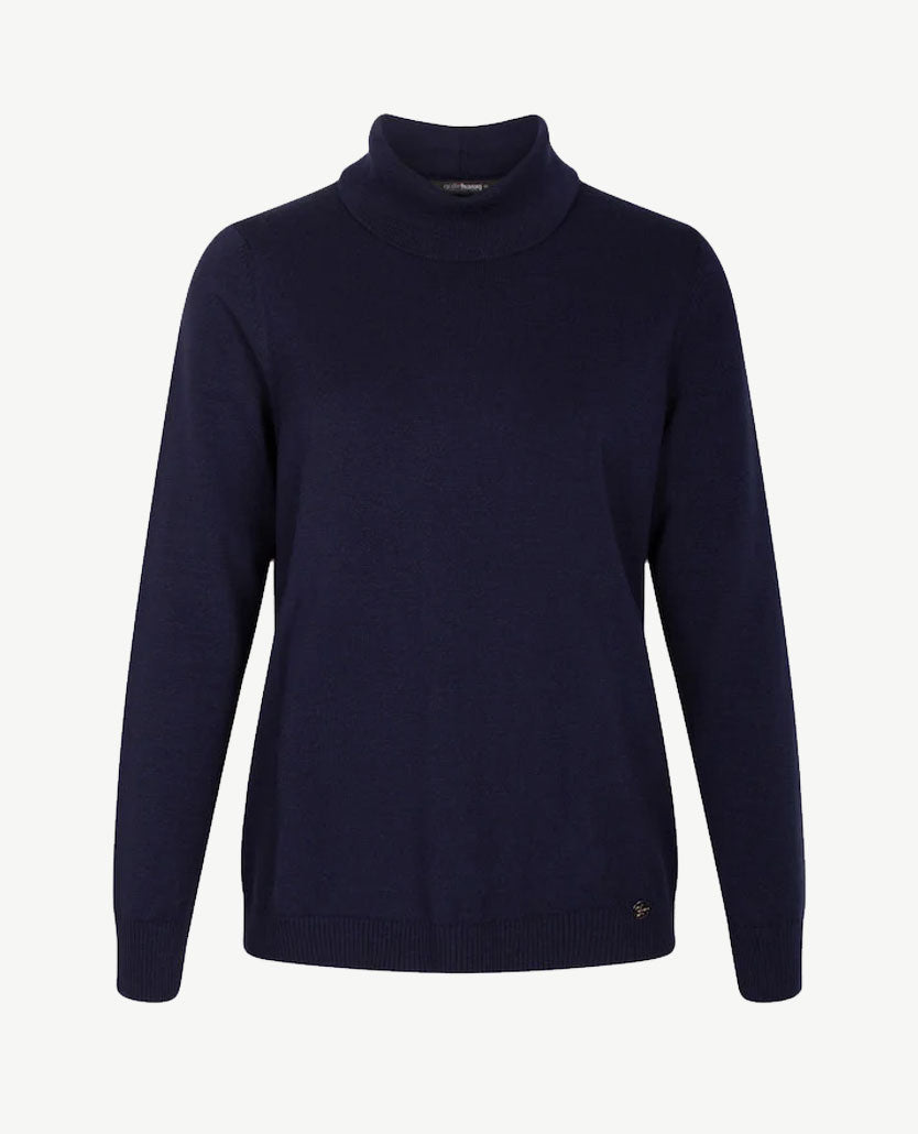 Gollé Haug - Pullover coll - Navy