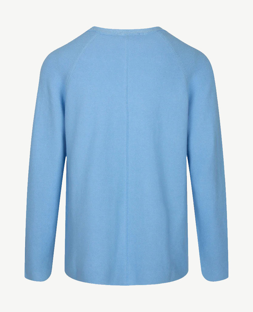 Gollé Haug - Lichte pullover v-hals - Blue