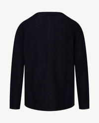 Gollé Haug - Lichte pullover v-hals - Navy