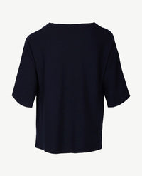 Gollé Haug - Lichte pullover - v-hals - Navy