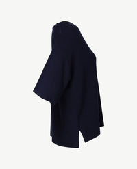 Gollé Haug - Lichte pullover - v-hals - Navy