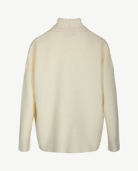Gollé Haug - Pullover coll - Écru