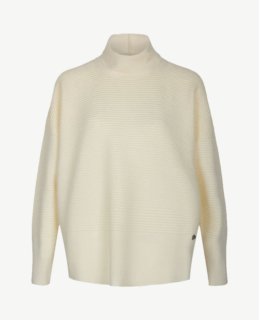 Gollé Haug - Pullover coll - Écru