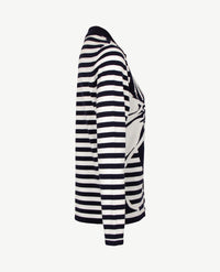 Gollé Haug - Pullover polo - Navy met wit