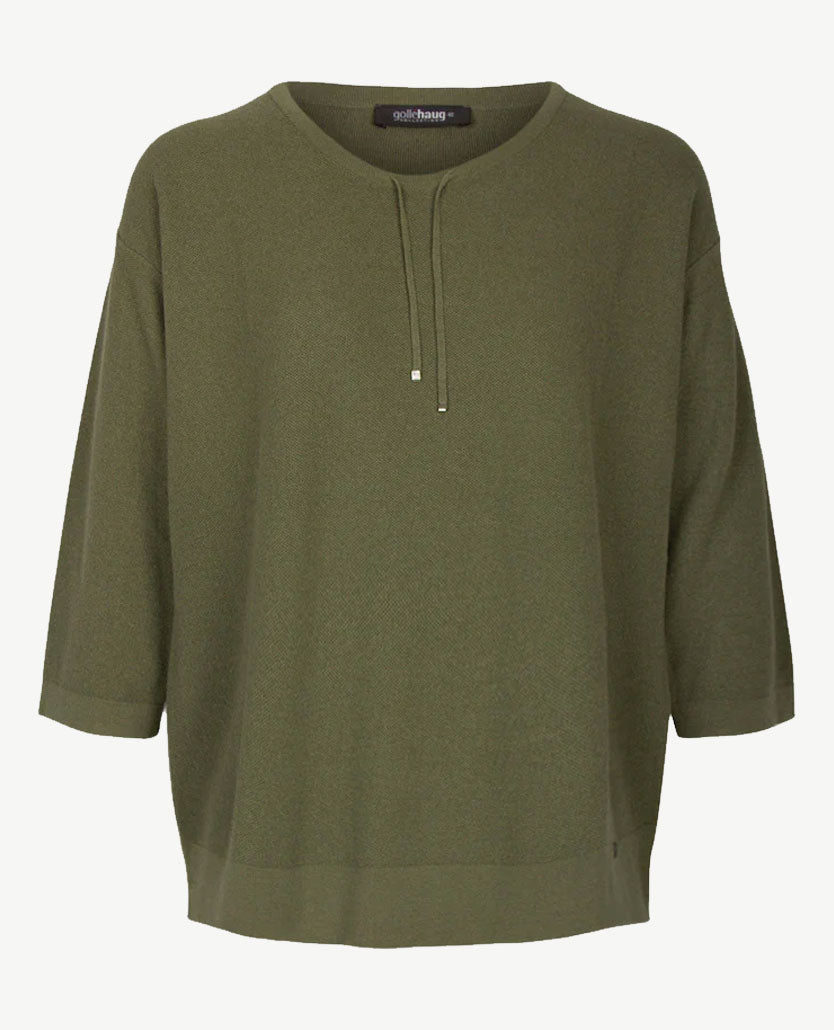 Gollé Haug - Pullover ronde hals - Khaki