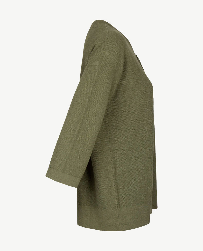 Gollé Haug - Pullover ronde hals - Khaki