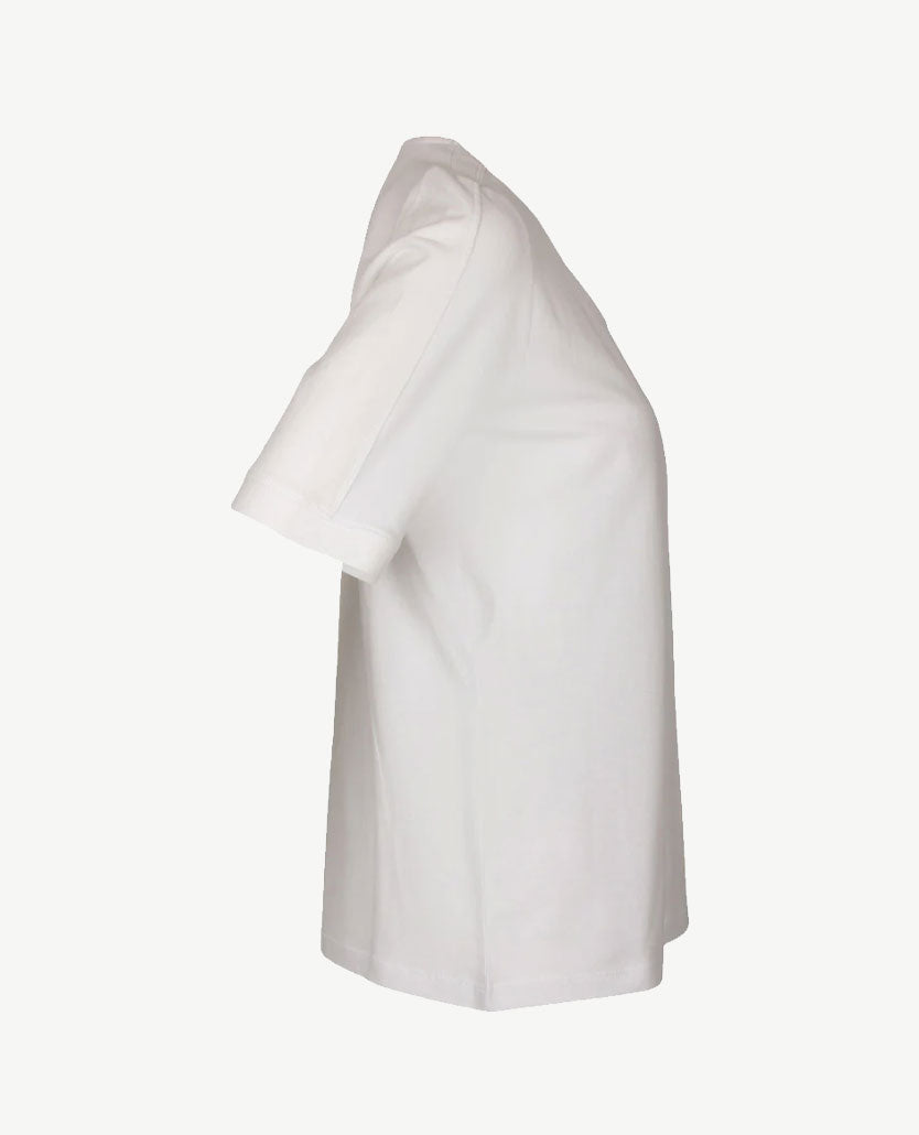 Gollé Haug - Top ronde hals - Rib - Wit