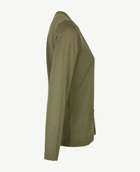 Gollé Haug - Vest - ronde hals - Khaki