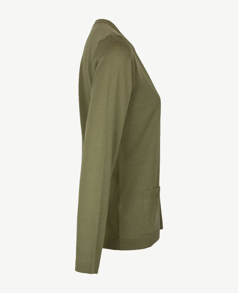 Gollé Haug - Vest - ronde hals - Khaki