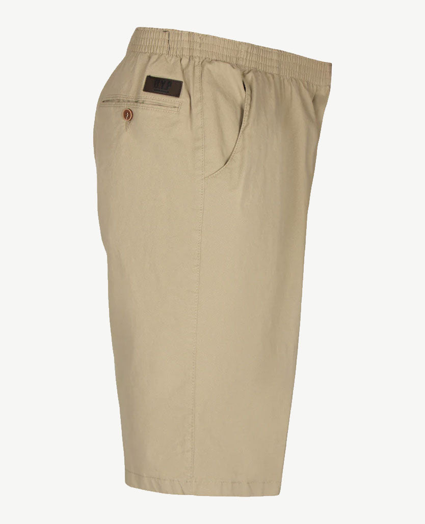 D.Y.P. - Julian - Bermuda/korte broek - Elastische band -  Beige