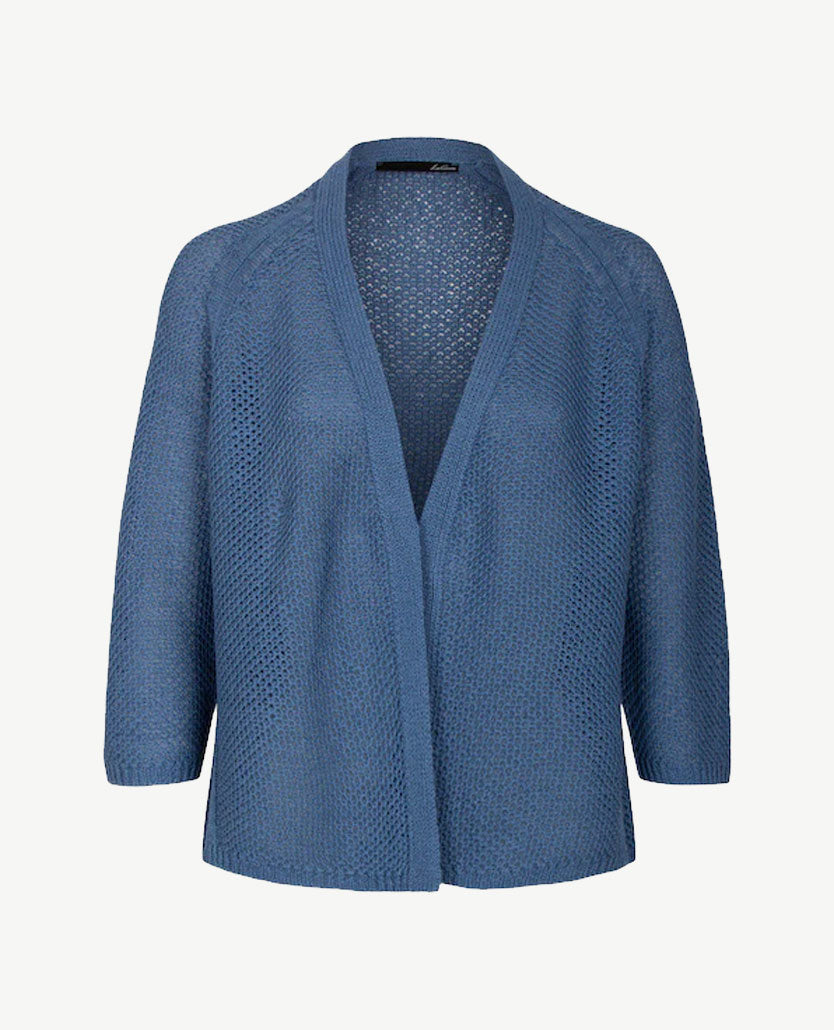 Le Comte - Gebreid vest - Rafblauw