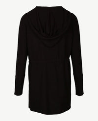 Le Comte - Lang gebreid vest - Zwart