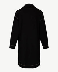 Le Comte - Lang vest - Zwart met beige