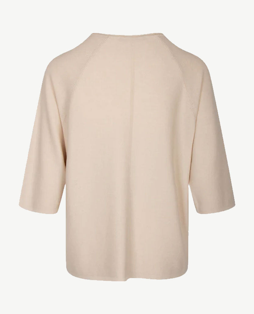 Le Comte - Lichte pullover - ronde hals - Beige