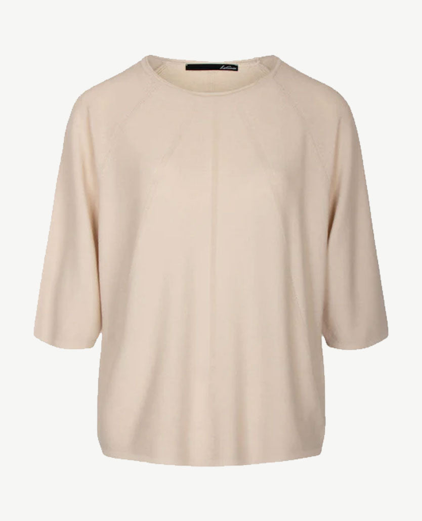 Le Comte - Lichte pullover - ronde hals - Beige
