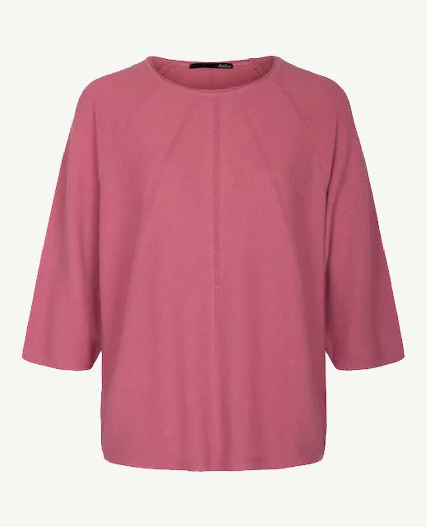 Le Comte - Lichte pullover - ronde hals - Oud rose
