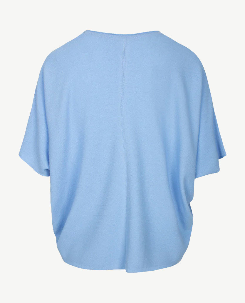 Le Comte - Lichte pullover/top - ronde hals - Blue
