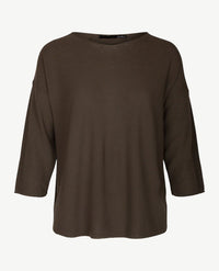 Le Comte - Pullover /top - ronde hals - Khaki