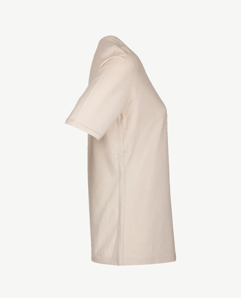 Le Comte - Top - ronde hals - Beige