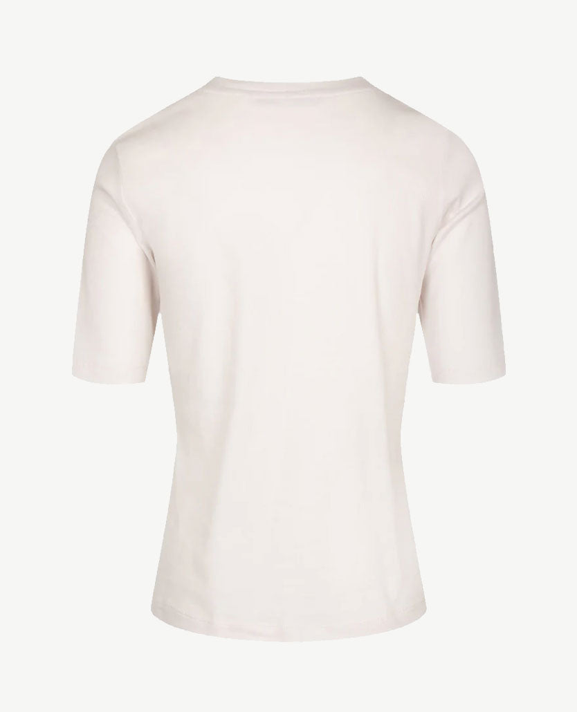 Le Comte - Top - ronde hals - Off-white