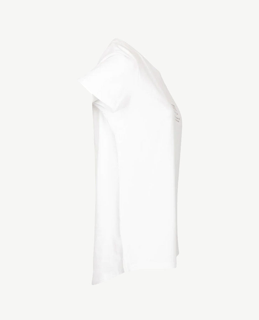 Le Comte - Top - ronde hals - Wit
