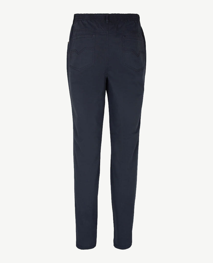 D.Y.P. - Oliver - Elastische band - Katoen - 5-pocket - Marine