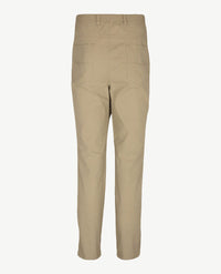 D.Y.P. - Oliver - Elastische band - Katoen - 5-pocket - Structuurtje Beige