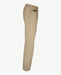 D.Y.P. - Oliver - Elastische band - Katoen - 5-pocket - Structuurtje Beige