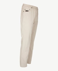 D.Y.P. - Oliver - Elastische band - Luxe katoen - 5-pocket - Beige