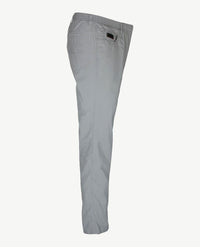 D.Y.P. - Oliver - Elastische band - Luxe katoen - 5-pocket - Licht grijs