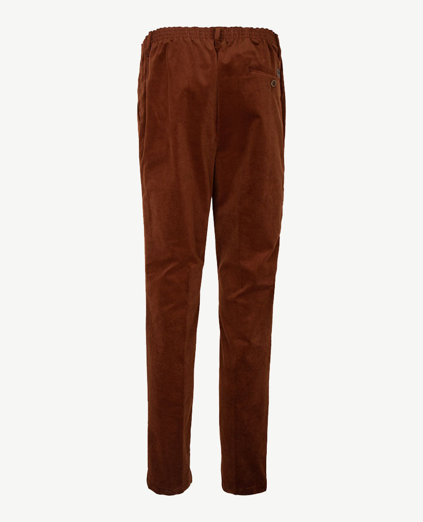 D.Y.P. - Philip - Elastische band - Ribcorduroy - Cognac