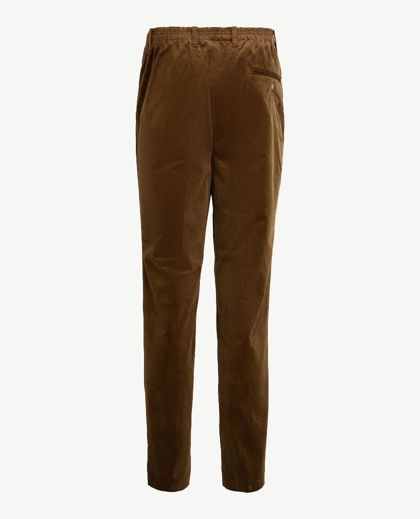D.Y.P. - Philip - Elastische band - Ribcorduroy - Donker camel