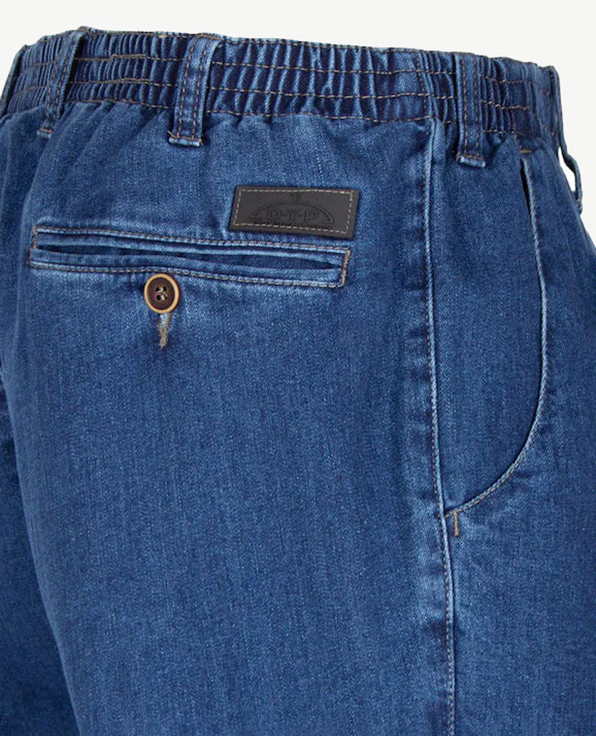 D.Y.P. - Philip - Elastische band - jeans - Stone Blue