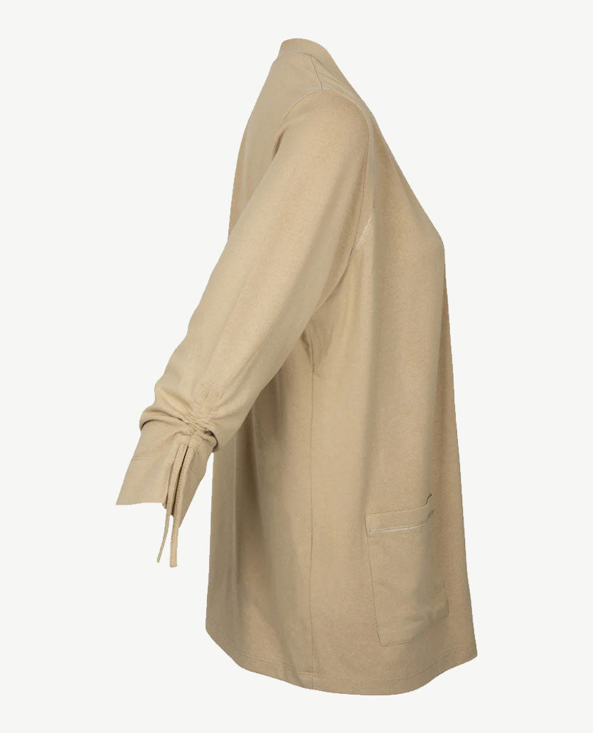 Rabe - Halflang Vest - Beige