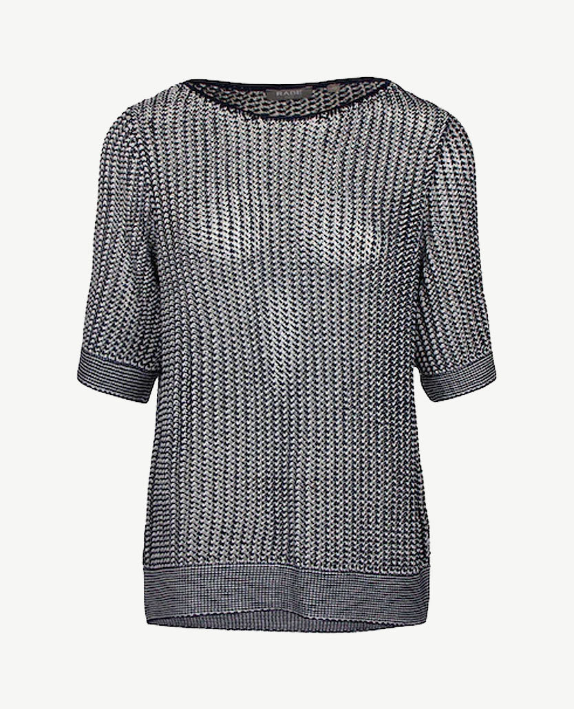 Rabe - Pullover - Navy en wit
