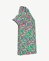 Rabe - Top - Boothals - Fris dessin met groen, pink, wit en kobalt