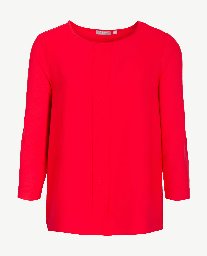Rabe - Top/tuniek - ronde hals - rood