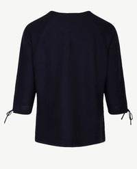 Rabe - Vestjasje  met rits - Marineblauw