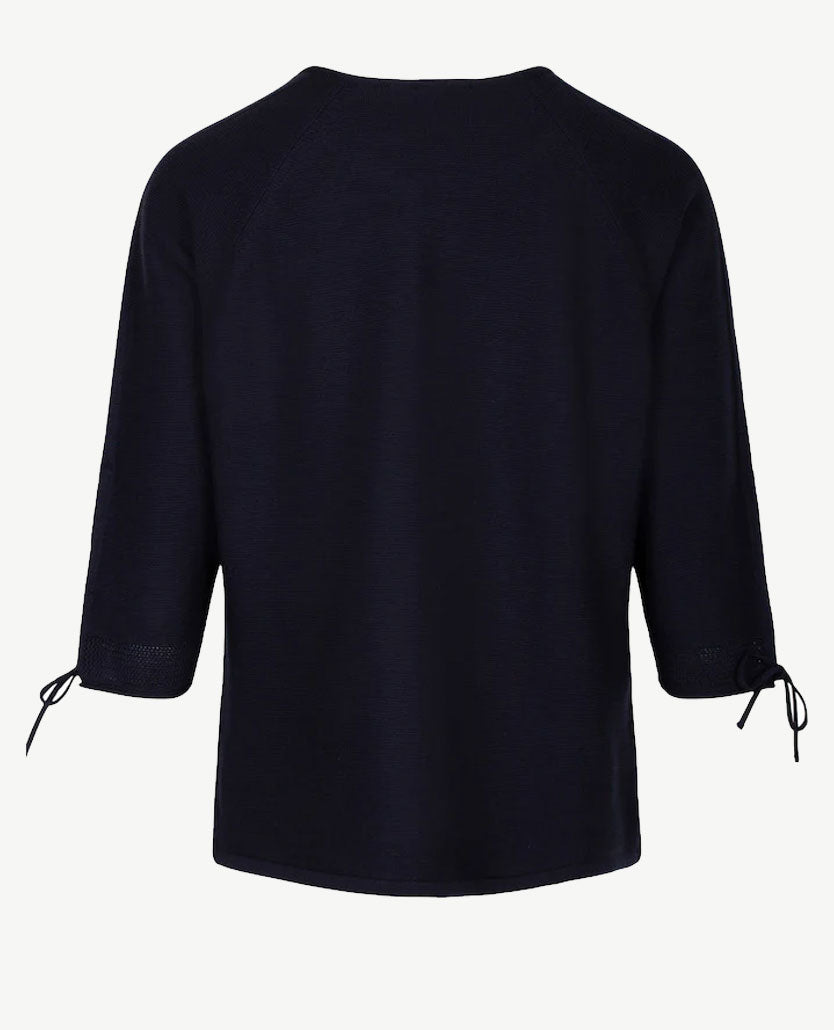 Rabe - Vestjasje  met rits - Marineblauw