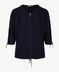 Rabe - Vestjasje  met rits - Marineblauw