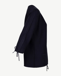Rabe - Vestjasje  met rits - Marineblauw