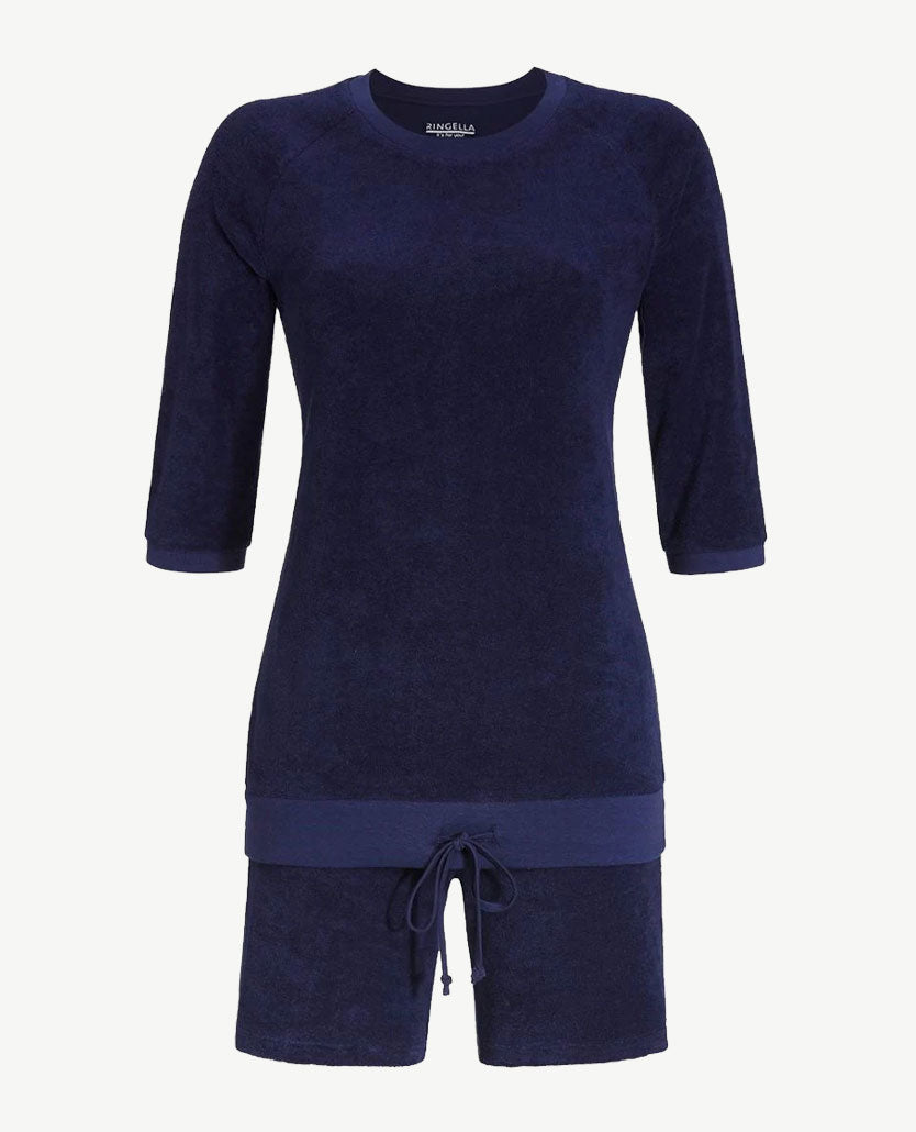 Ringella - Lounge/pyjama - shorty - fijne badstof - Navy