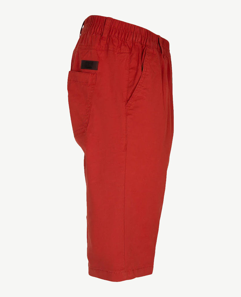 D.Y.P. - Robert - Bermuda/korte broek - Elastische band - Aansluitend - Burnt orange