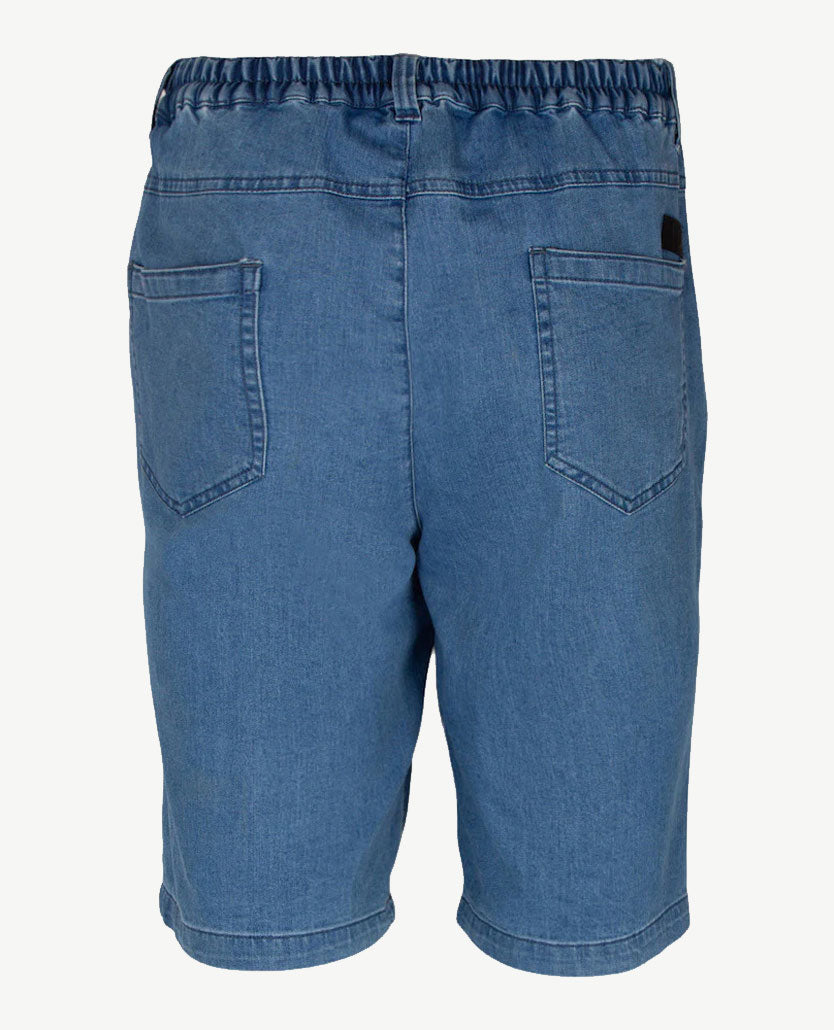 D.Y.P. - Robert - Bermuda/korte broek - Elastische band - Aansluitend - jeans