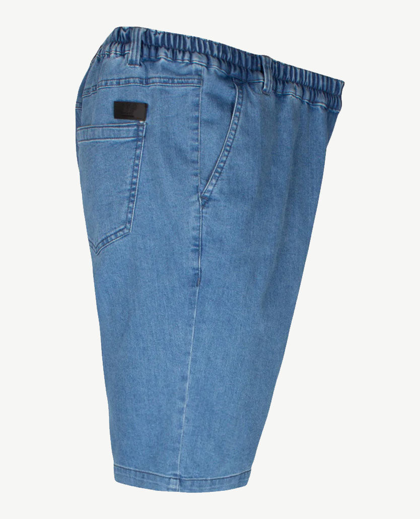 D.Y.P. - Robert - Bermuda/korte broek - Elastische band - Aansluitend - jeans