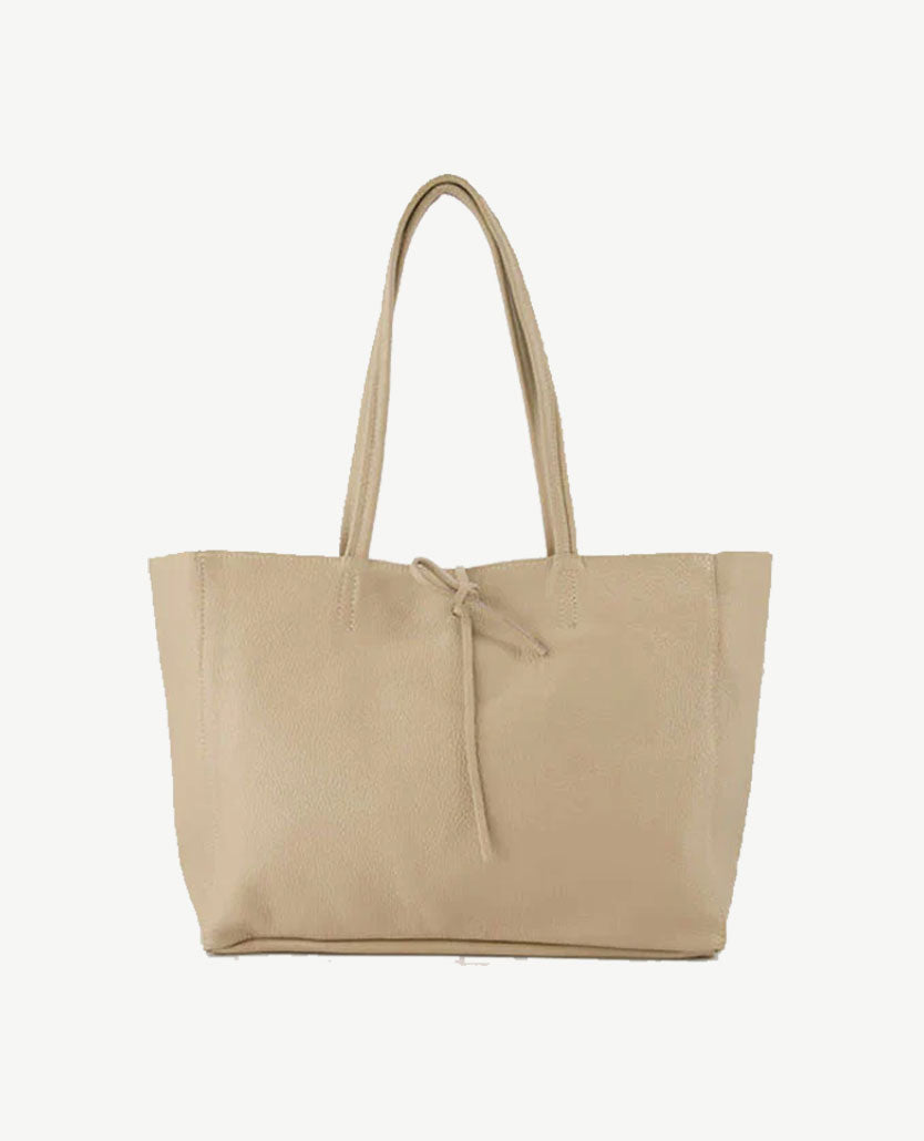 Shopper bag leer hot sale