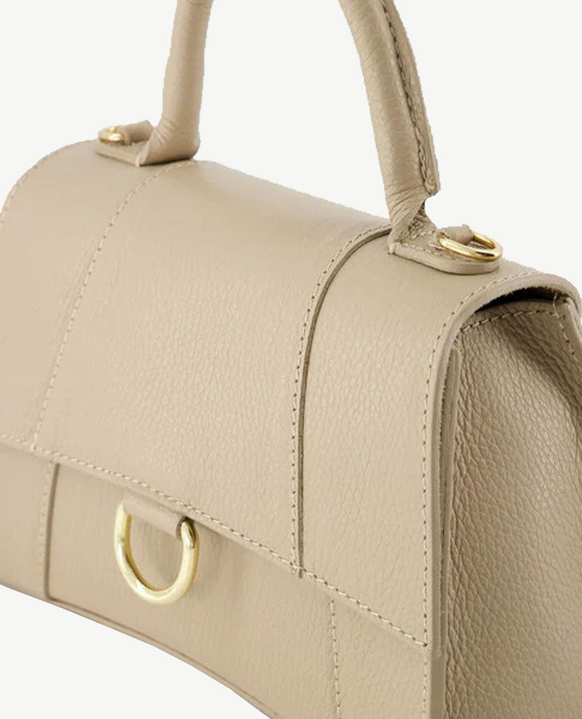 Tas - Bridget - Leer - Donker beige